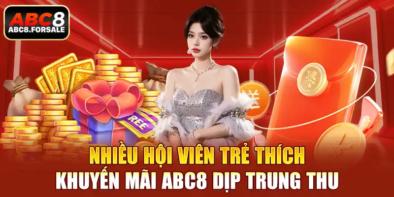 Nhiều hội viên trẻ thích khuyến mãi ABC8 dịp trung thu