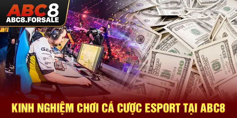 Kinh nghiệm chơi cá cược Esport tại ABC8.